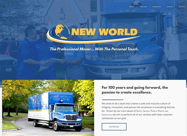 new world van lines careers