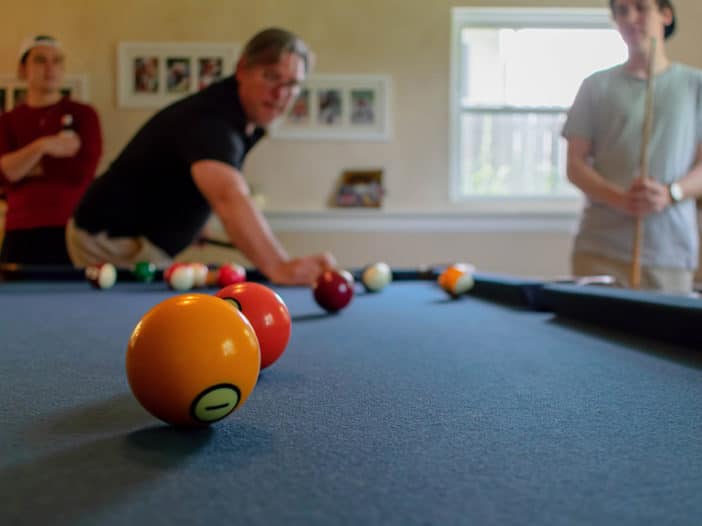 moving a pool table